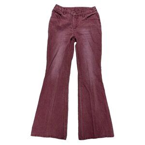 Vintage Y2K Flared Jeans Womens Purple Jeanology Size 4